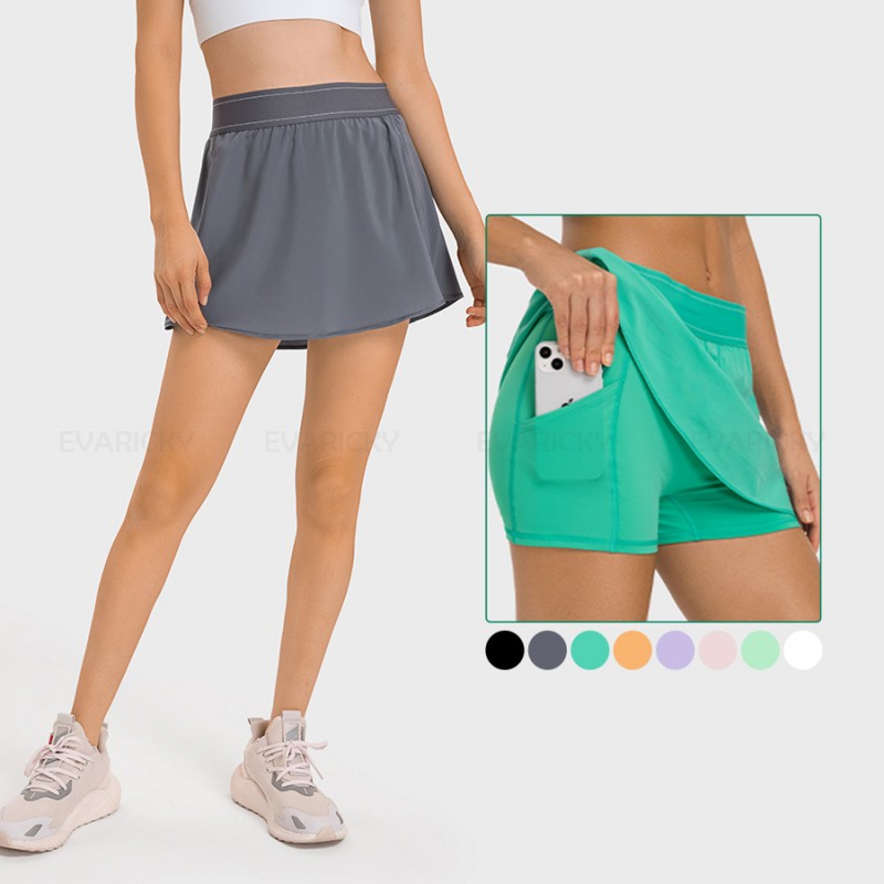 2-in-1-Tennisshorts für Damen