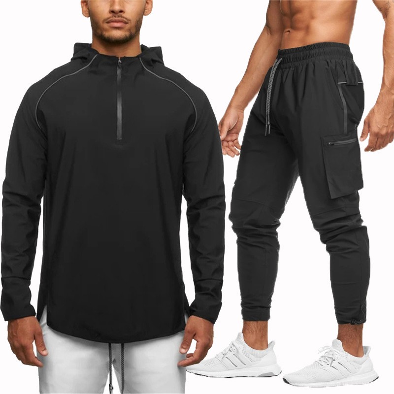 Zweiteiliger Herren-Trainingsanzug