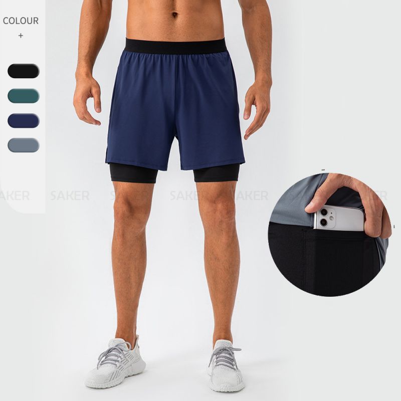 Herren-Laufshorts mit Taschen