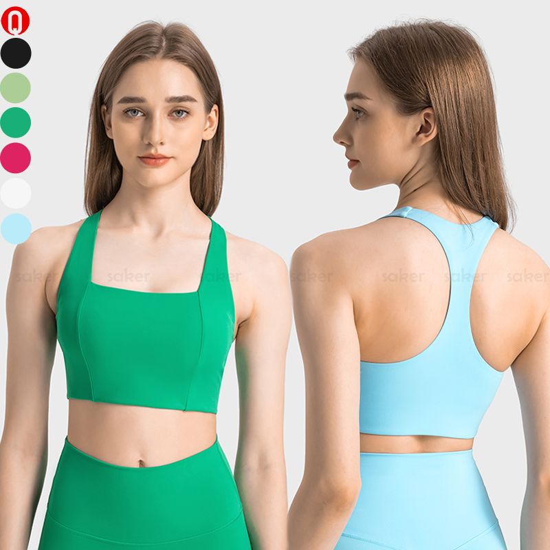 Weißer Croptop-Sport-BH